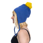 Craig Tucker's Blue and Yellow Beanie Hat for Halloween Cosplay fun