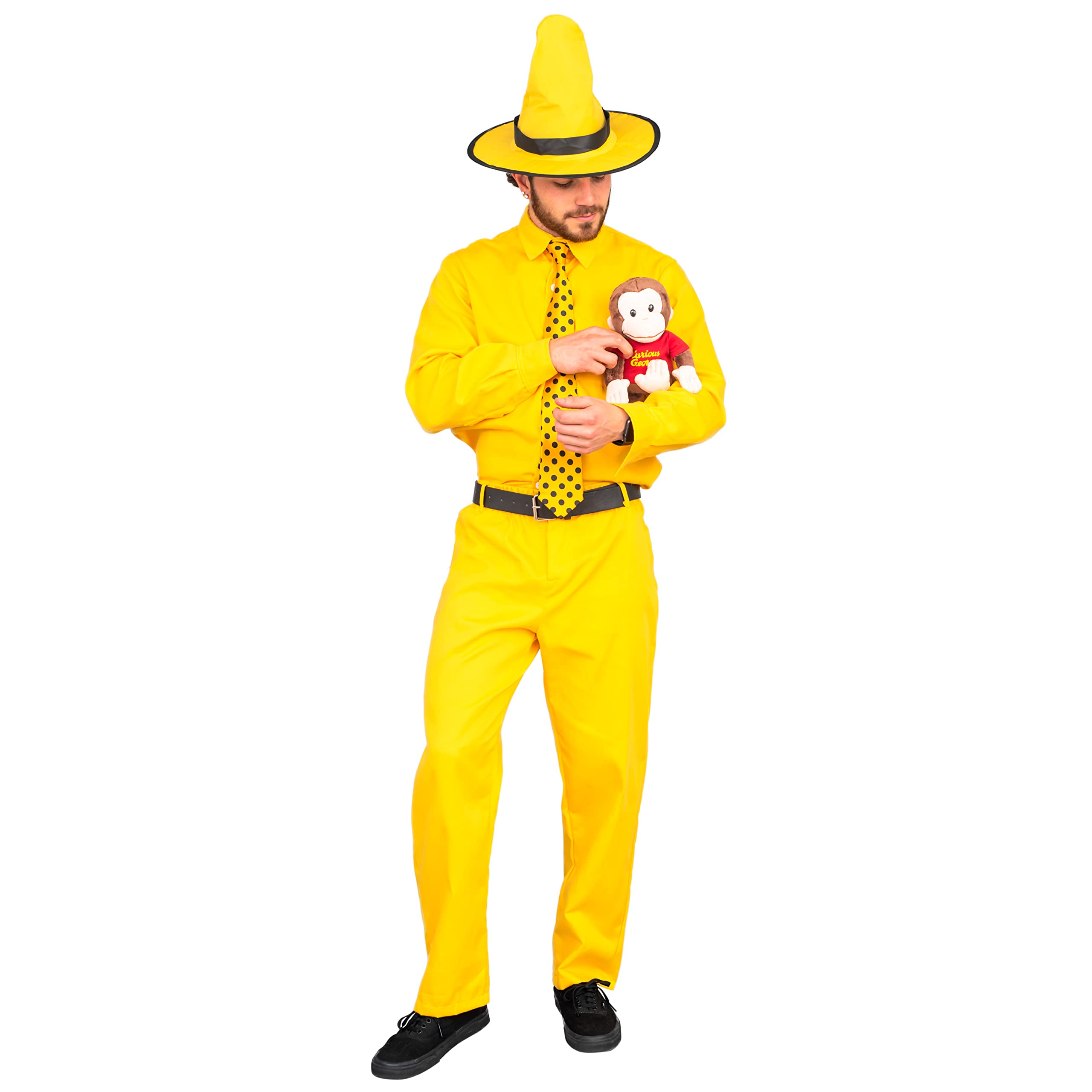 Curious George Man In The Yellow Hat Costume Set