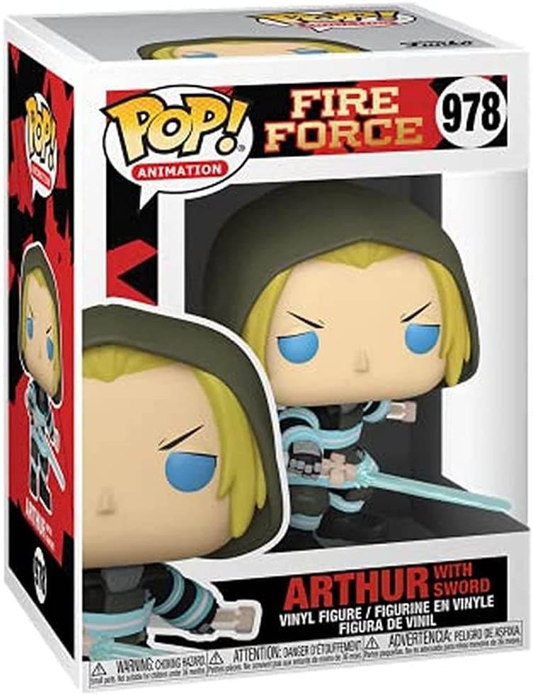 Funko Pop! Animation: Fire Force - Arthur with Sword Vinyl Figure - 