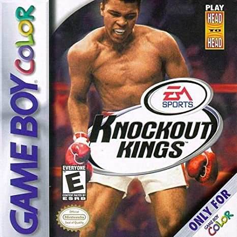 Knockout Kings (Gameboy Color) - Game Manual Only