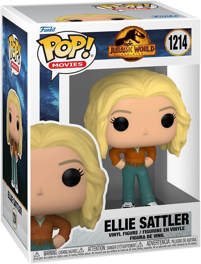 Funko Pop! Movies: Jurassic World Dominion - Dr. Ellie Sattler Vinyl Figure - 