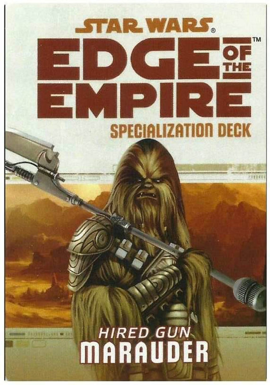 Star Wars: Edge of the Empire: Marauder Specialization Deck - 