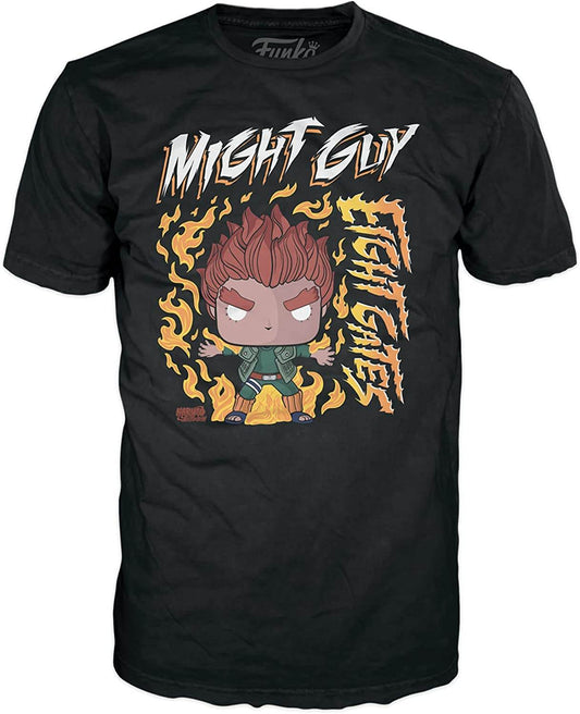 Funko Pop! Boxed Tee: Naruto Shippuden - Eight Gates Might Guy - S