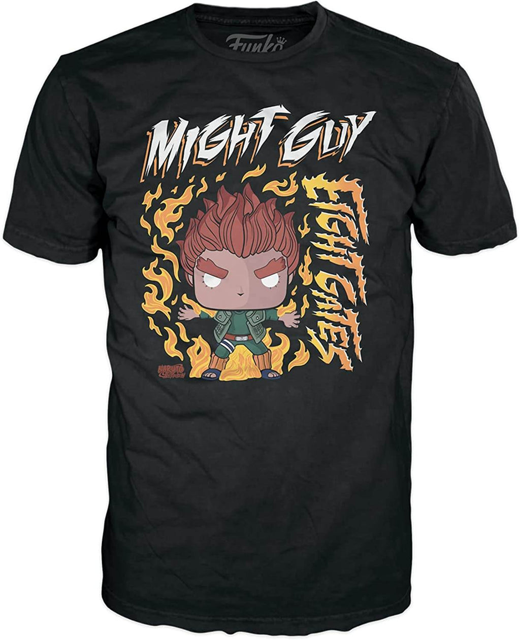 Funko Pop! Boxed Tee: Naruto Shippuden - Eight Gates Might Guy - S