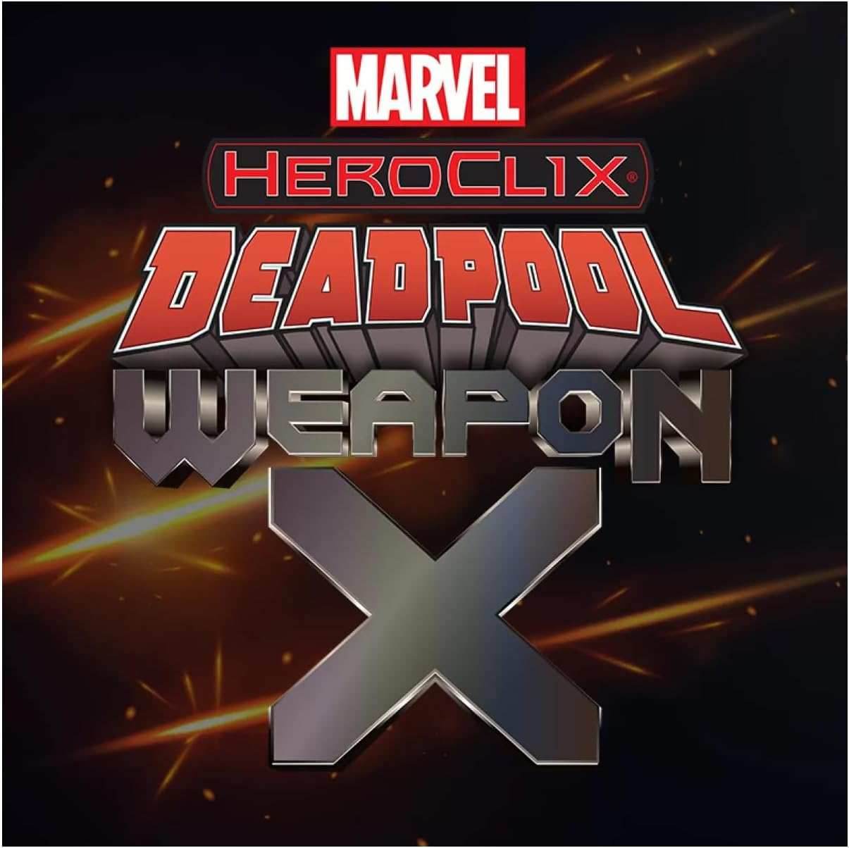 HeroClix: Marvel - Deadpool Weapon X Play at Home Kit - 