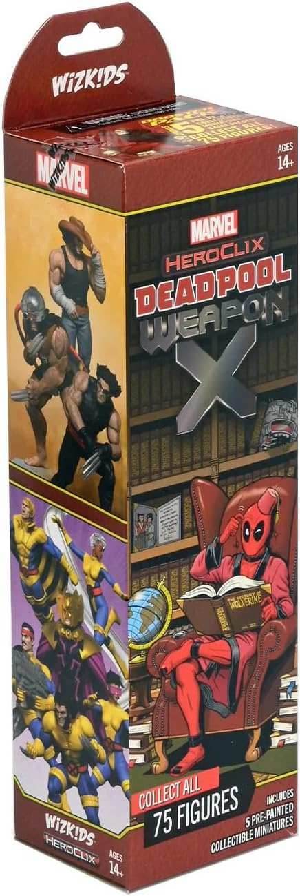 HeroClix: Marvel Deadpool Weapon X Booster Pack - 