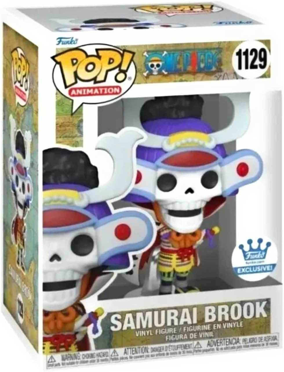 One Piece Samurai Brook Exclusive Vinyl Figure - 