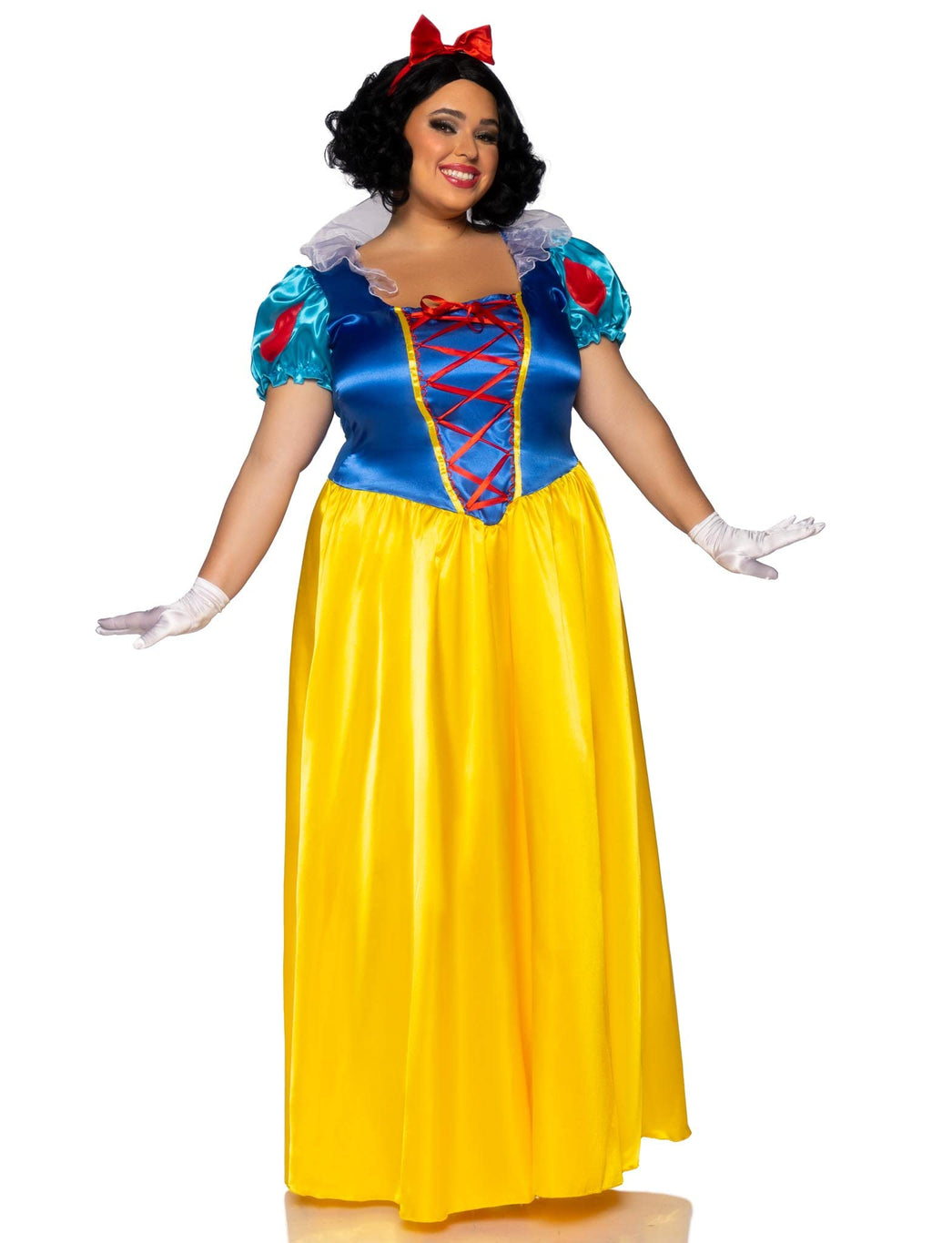Snow White Costume - Classic Princess Dress Full Length Women's Outfit
