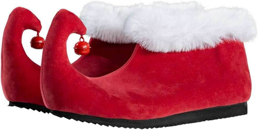 Green Monster Christmas Movie Red Shoes with Bells - S