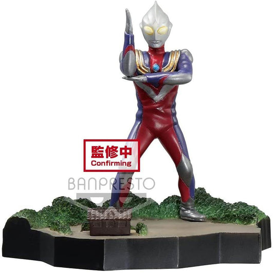 Banpresto Ultraman TIGA Special Effects STAGEMENT Ultraman TIGA #49 The Ultra Star (A:Ultraman TIGA (Multi Type)) Figure - 