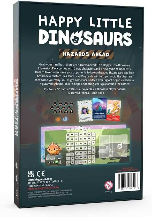 Happy Little Dinosaurs: Hazards Ahead Expansion - 
