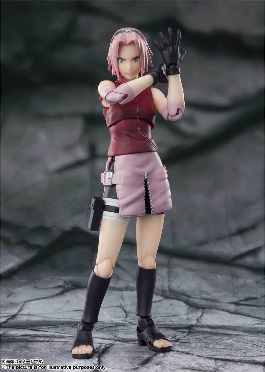 Tamashi Nations - Naruto Shippuden - Sakura Haruno -Inheritor of Tsunade's Indominable Will, Bandai Spirits S.H.Figuarts Figure - 