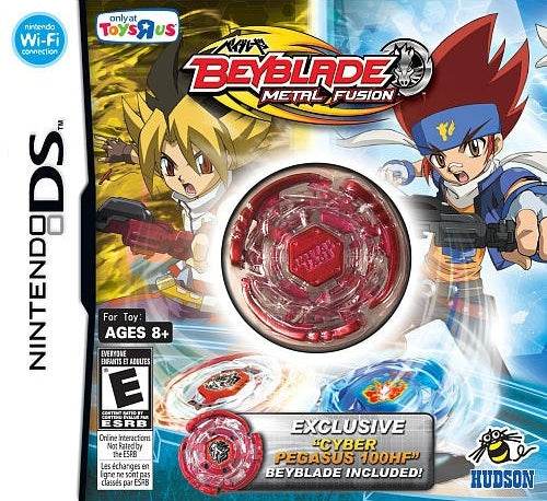 Beyblade: Metal Fusion ToysRUs Collector's Edition (Nintendo DS) - Game Manual Only