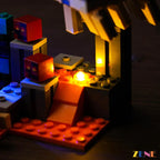 Light Kit for LEGO Nether Portal Ambush #21255