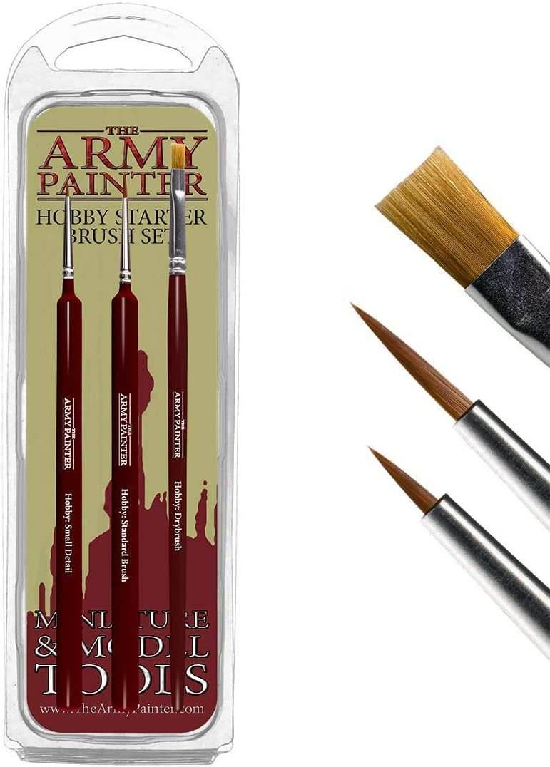 Army Painter Tools: Hobby Brush Starter Set - 