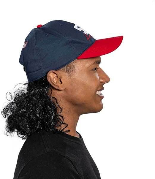 Eastbound Baseball Player 55 Powers Hat and Wig Set - 