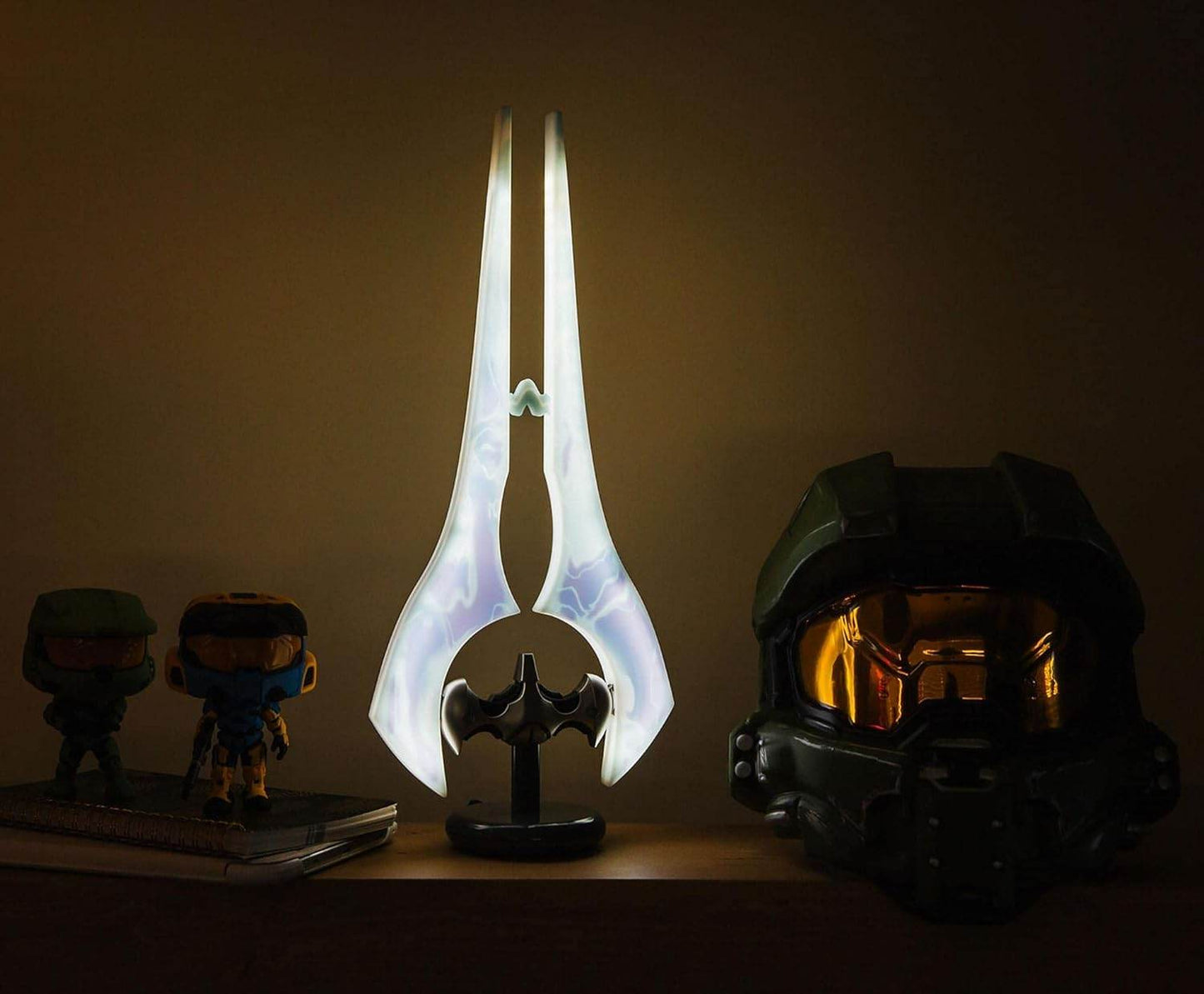 Halo Energy Sword Lamp – LED Mood Light Collectible Desk Lamp with USB Power - 