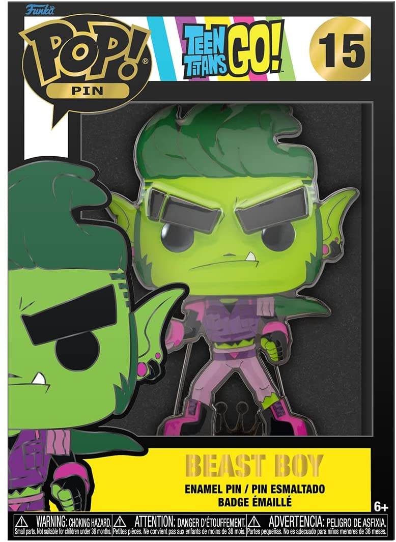 Funko Pop! Sized Pin DC: Teen Titans - Beast Boy - 