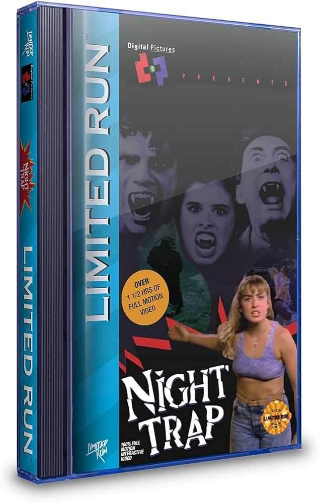 Limited Run Games: Night Trap (Sega CD) - Game Manual Only
