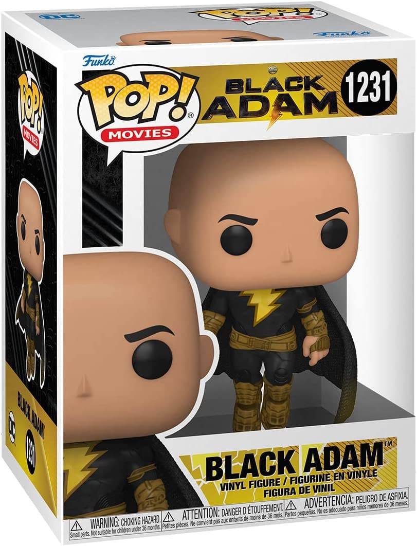 Funko Pop! Movies: Black Adam - Black Adam Flying with Cape Vinyl Figure - 