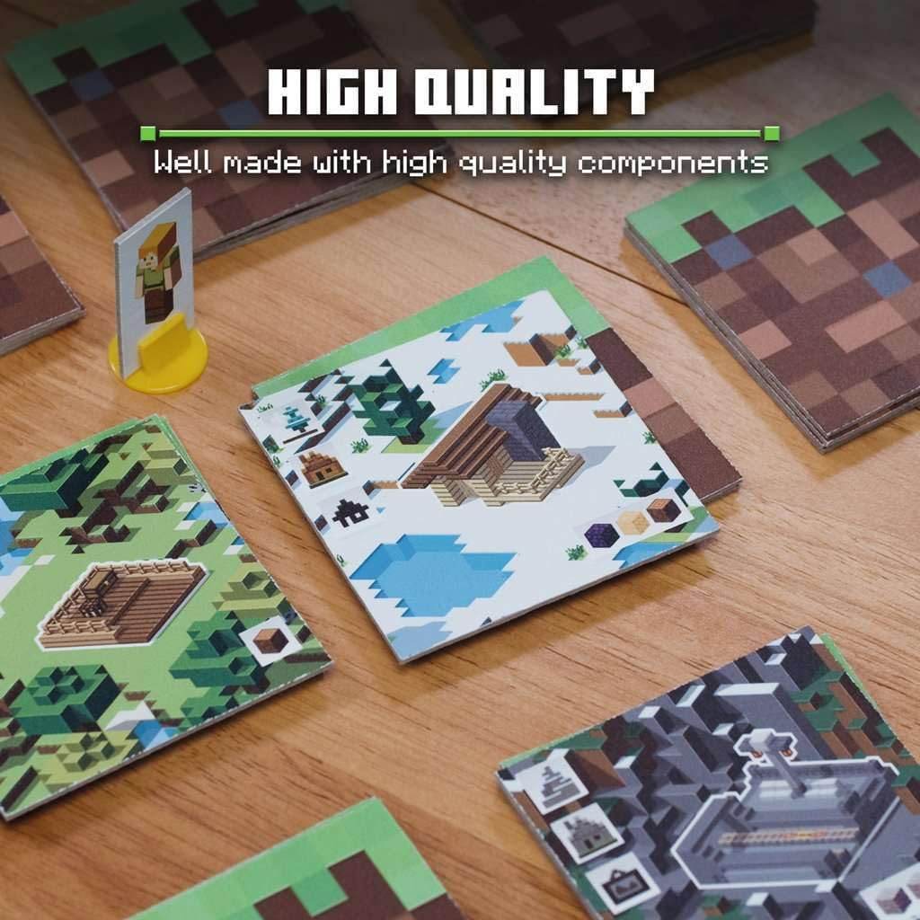 Minecraft Board Game - Ravensburger Strategy Board Game With Creative Building & Easy Setup - 