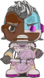 Funko Pop! Sized Pin DC: Teen Titans - Cyborg - 
