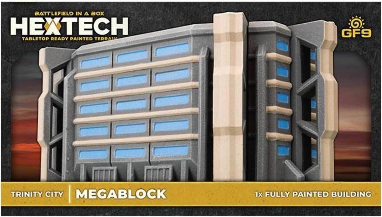 Battlefield in a Box: HexTech Trinity City - Megablock - 