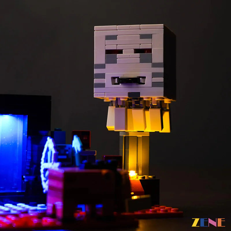 Light Kit for LEGO Nether Portal Ambush #21255