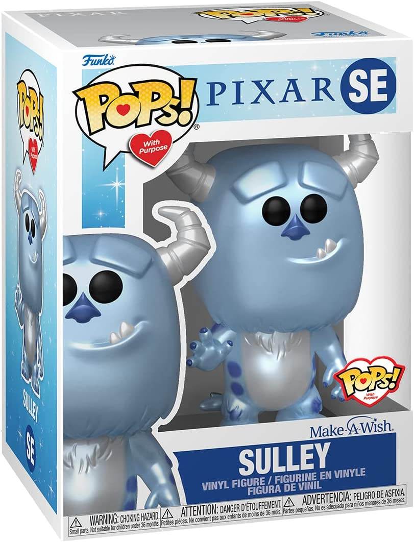 Funko Pop! Disney: Make A Wish - Sulley (Metallic) Vinyl Figure - 