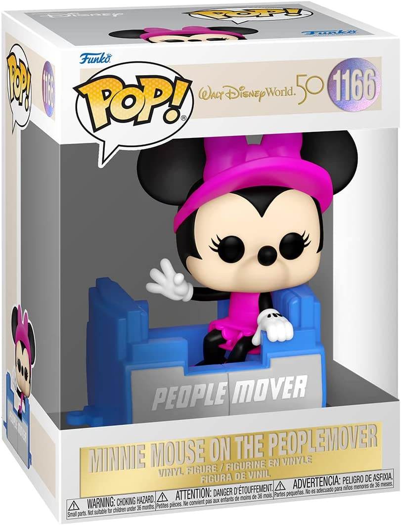 Funko Pop! Disney: Walt Disney World 50th - Minnie Mouse on The People Mover - 