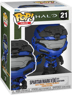 Funko Pop! Games: Halo Infinite - Spartan Mark V [B] With Blue Energy Sword - 