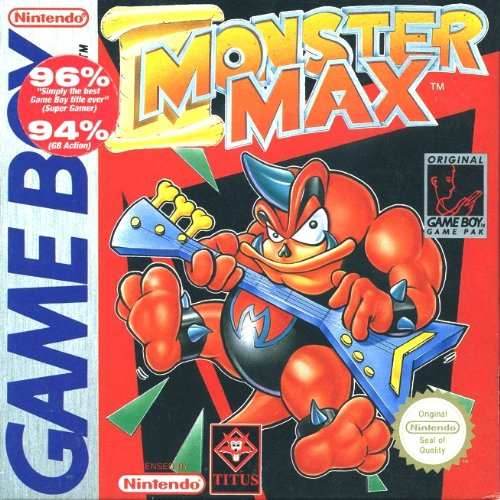 Monster Max (Gameboy) - Game Manual Only