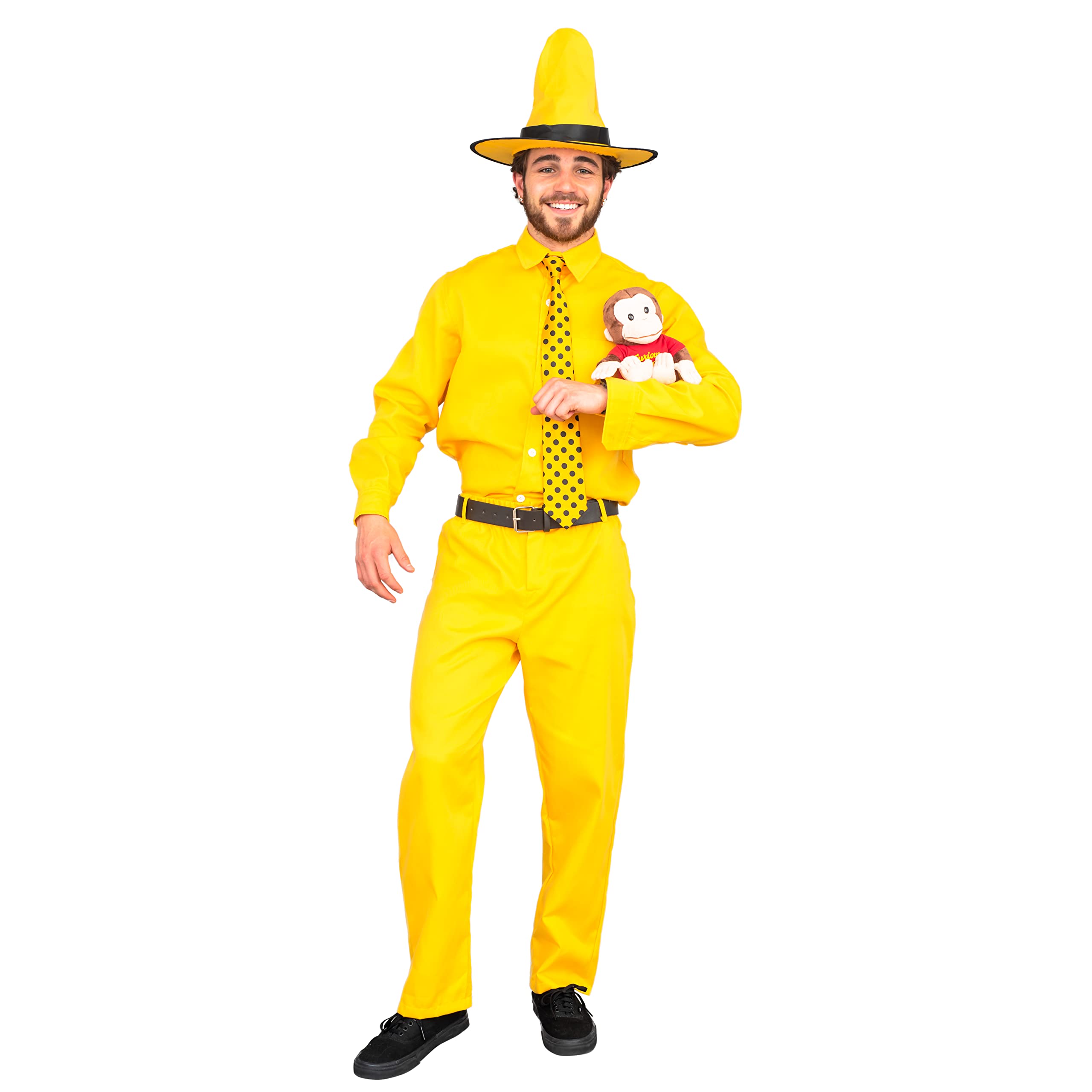 Curious George Man In The Yellow Hat Costume Set