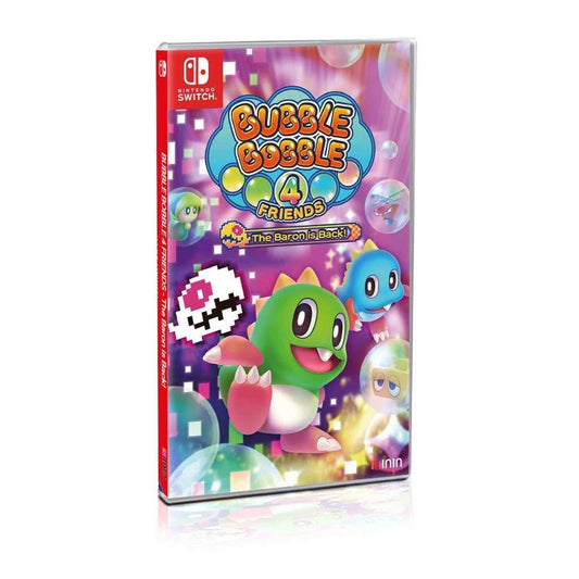 Bubble Bobble 4 Friends - The Baron is Back! (Nintendo Switch) - Brand New