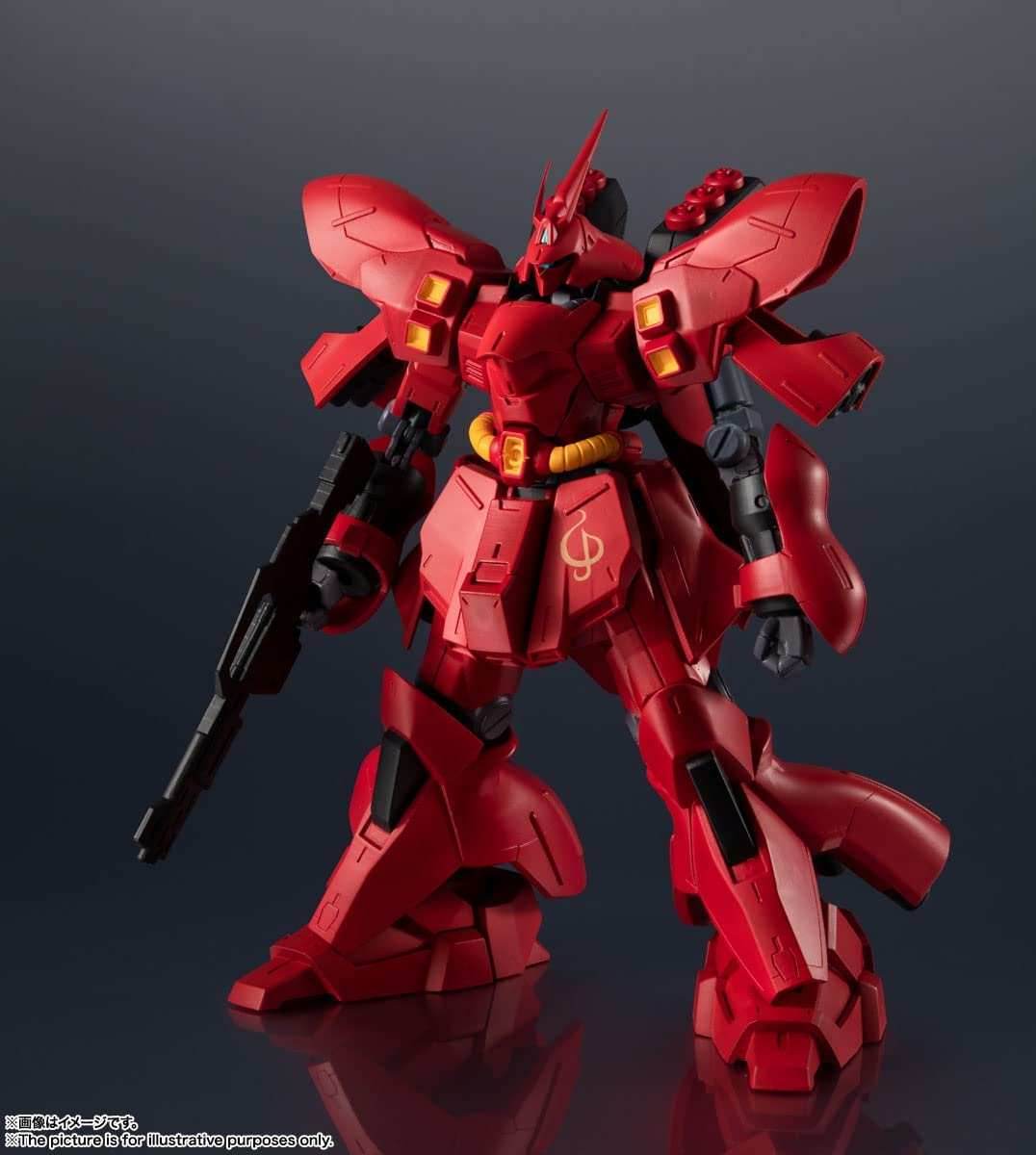 Tamashi Nations - Mobile Suit Gundam CHAR'S COUNTERATTACK - MSN-04 Sazabi, Bandai Spirits Gundam Universe Action Figure - 