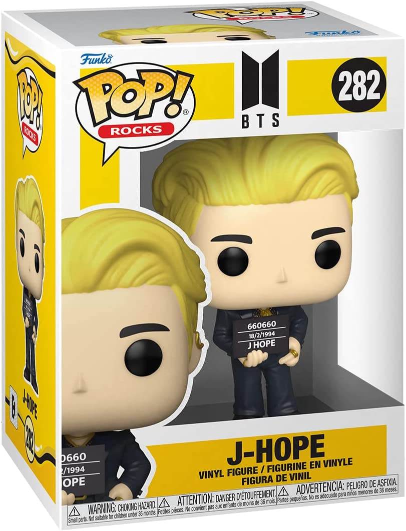 Funko Pop! 282 Rocks: BTS - J-Hope Figure - 