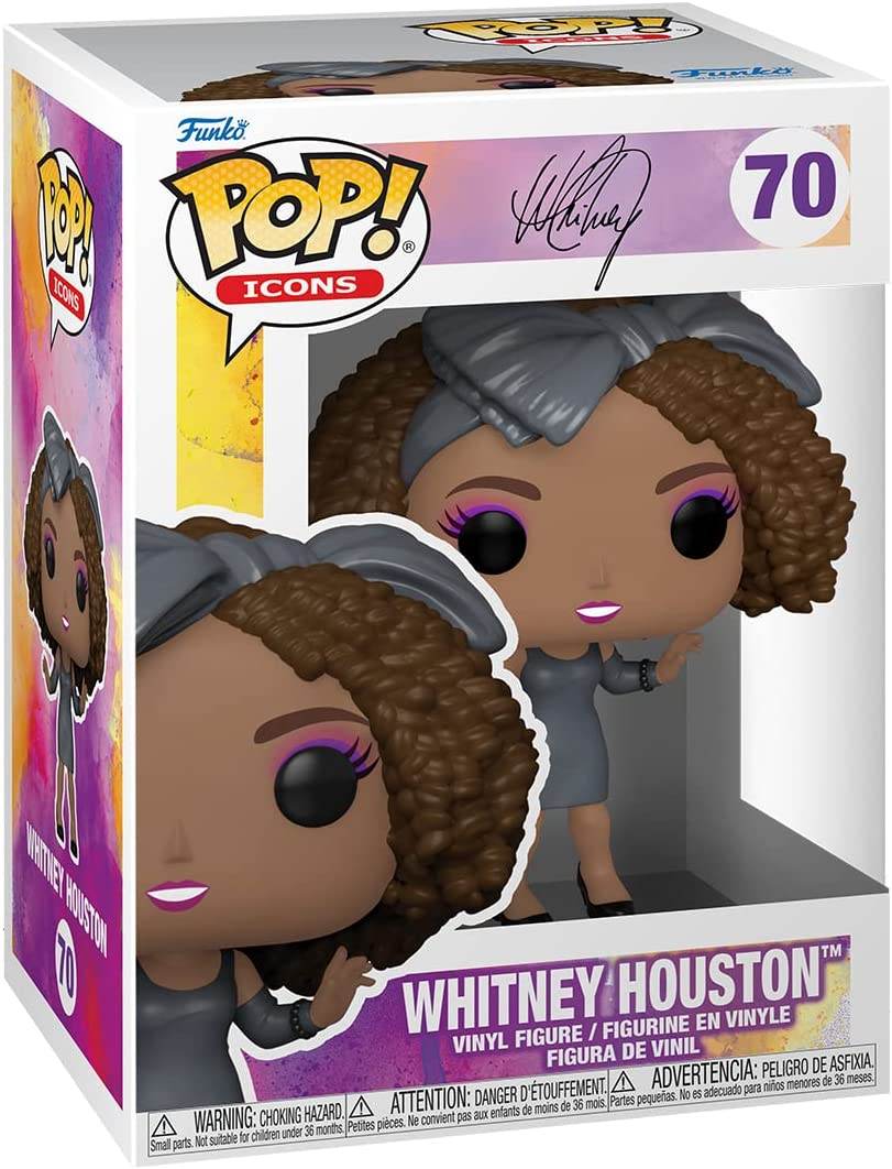 Funko Pop! Icons: Whitney Houston - How Will I Know Vinyl Figure - 
