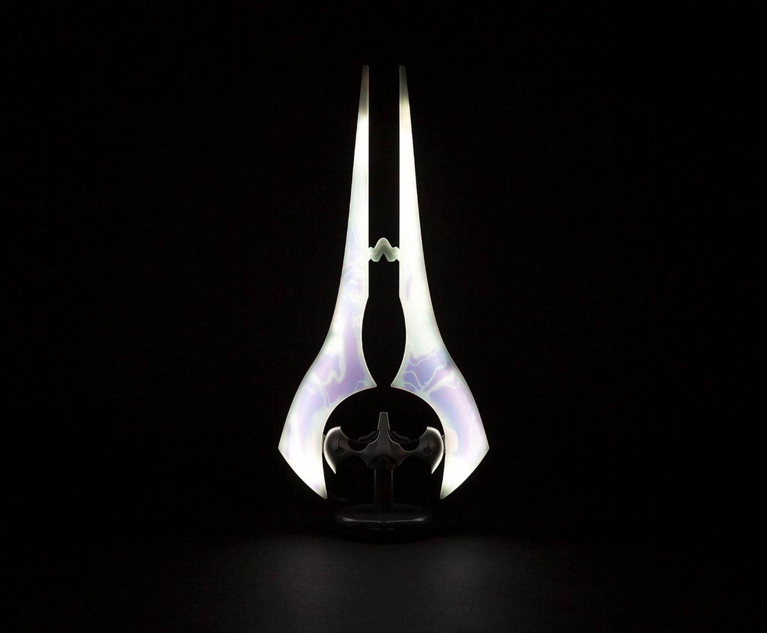 Halo Energy Sword Lamp – LED Mood Light Collectible Desk Lamp with USB Power - 