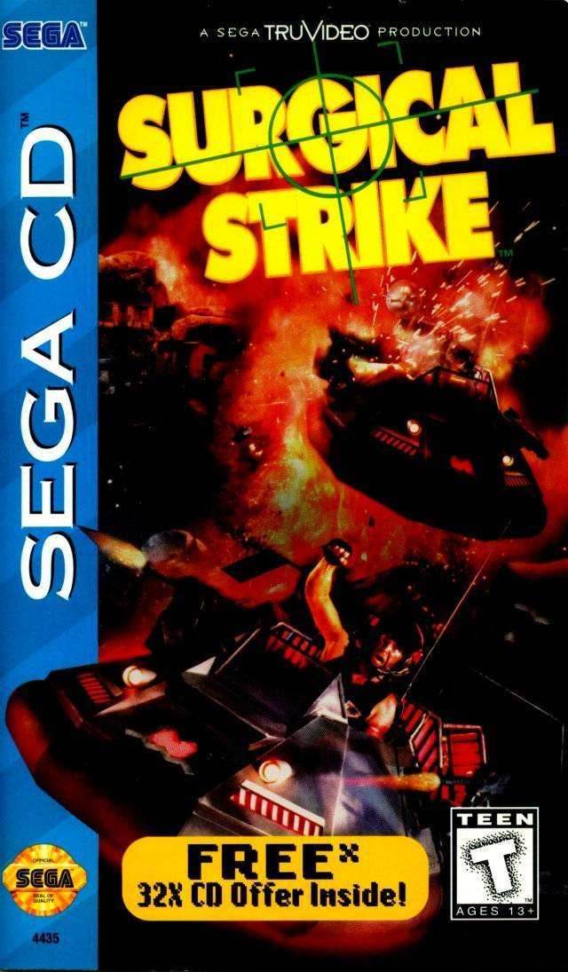 Surgical Strike (Sega CD) - Game Manual Only