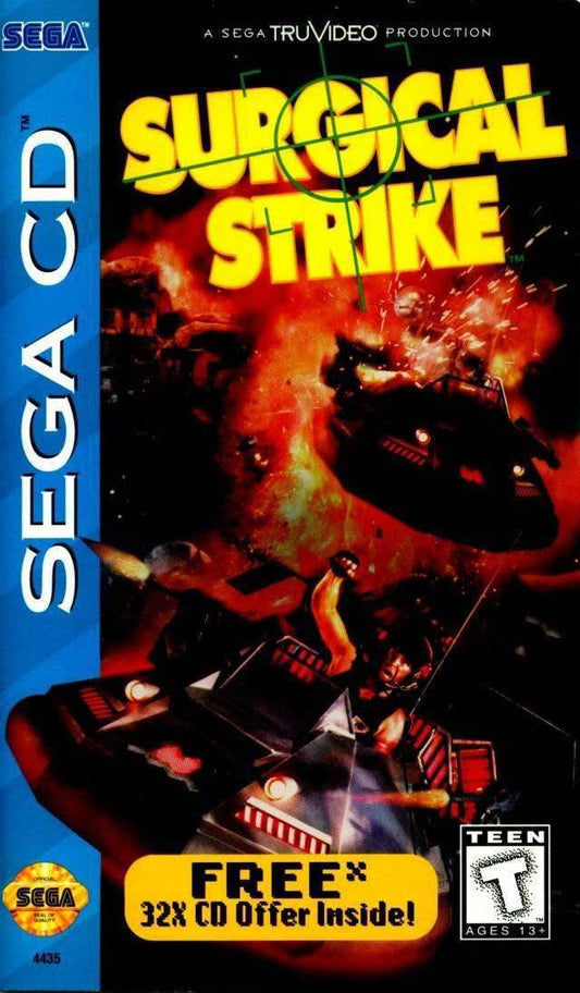 Surgical Strike (Sega CD) - Game Manual Only