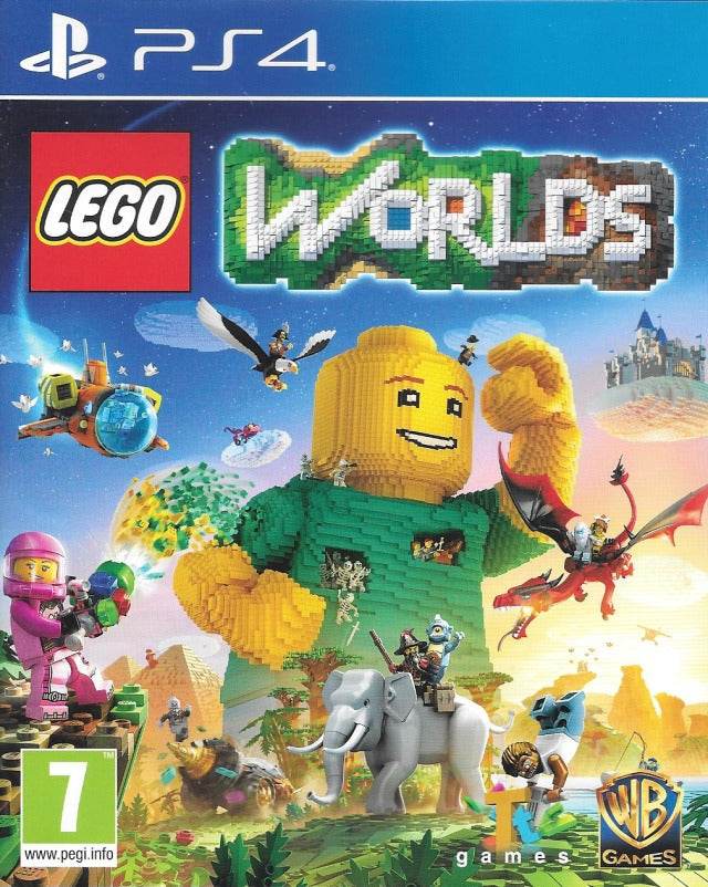 Lego Worlds [European Import] (Playstation 4) - Game Only