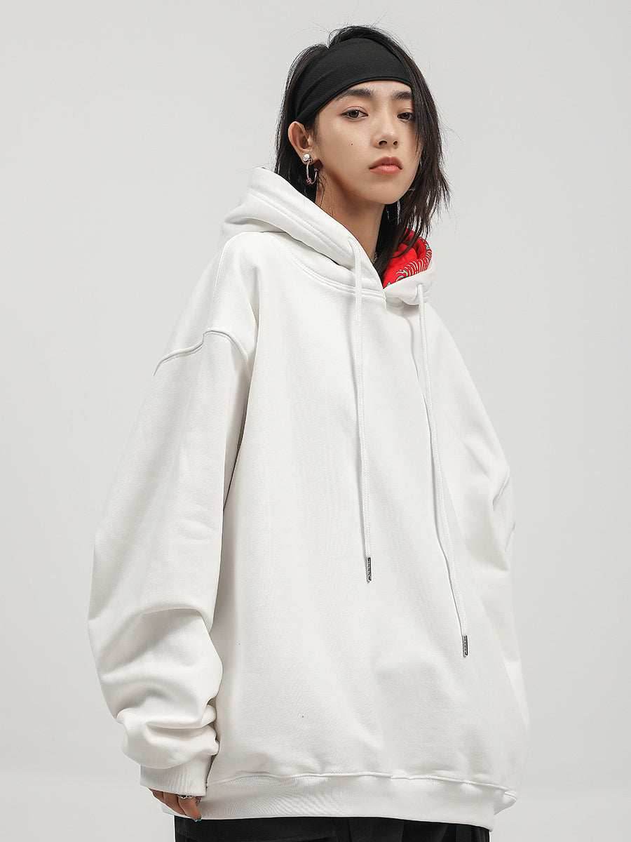 Double Red Dragon Hoodie - Black / M