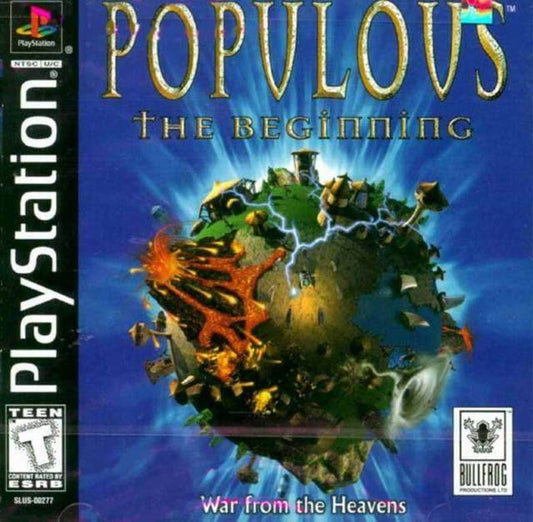 Populous: The Beginning (Playstation) - Game Manual Only