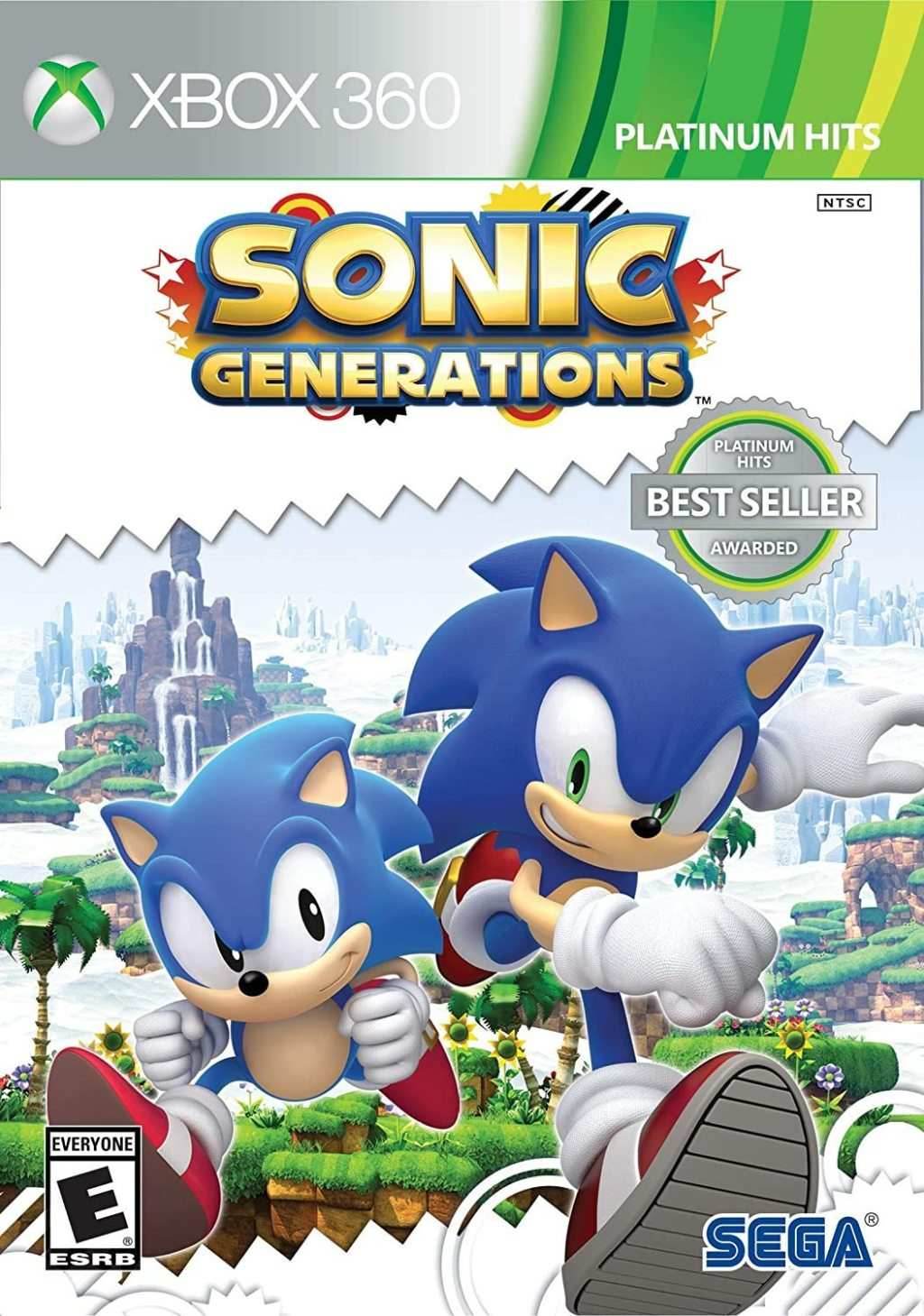 Sonic Generations (Platinum Hits) (Xbox 360) - Game Only