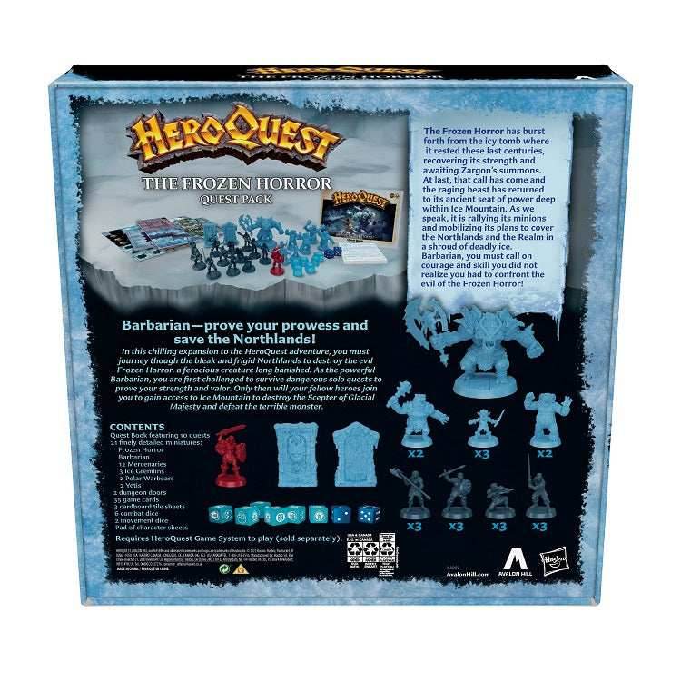 HeroQuest: The Frozen Horror - Quest Pack - 