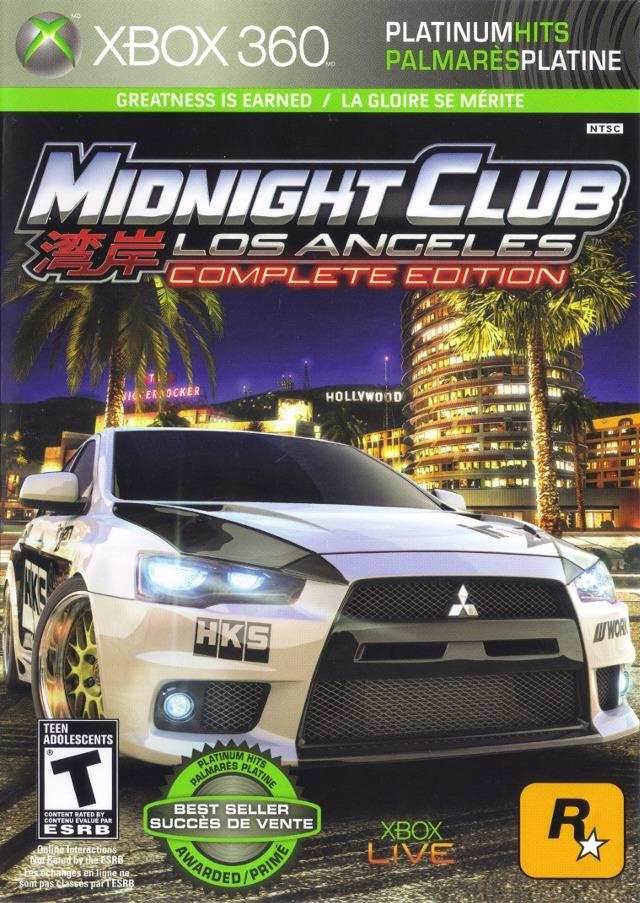 Midnight Club Los Angeles Complete Edition (Xbox 360) - Game Manual Only