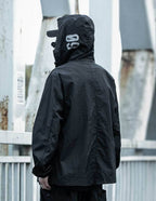 DuskJ4 Scar 09 Windbreaker - White / S