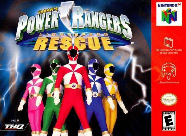 Power Rangers: Lightspeed Rescue (Nintendo 64) - Game Manual Only