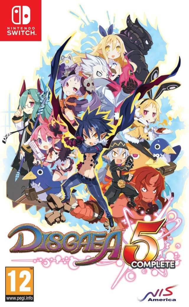 Disgaea 5 Complete [European Import] (Nintendo Switch) - Game Manual Only