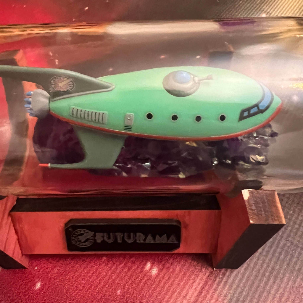 Futurama Planet Express Starship in a Bottle - 